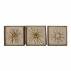 Best reviews of 👍 Grayson Lane 35.5-in H x 27.5-in W Abstract Wood Wall Accent - Set of 3 😍 -GRAYSON LANE Sales 2022 330945489 AlternateImage7 l