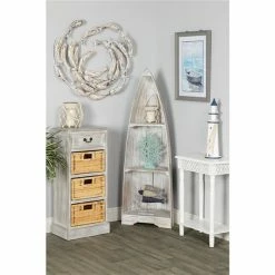 Discount 🔔 Grayson Lane 32-in H x 28-in W Fishes Wood Wall Accent ⭐ -GRAYSON LANE Sales 2022 330945491 AlternateImage2 l