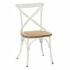 Cheapest 🔥 Grayson Lane Farmhouse 18-in W Distressed White Iron and Rattan Dining Chair 🌟