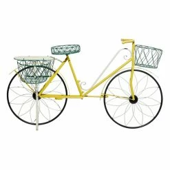 Best reviews of 👍 Grayson Lane 32-in x 54-in Yellow Iron Vintage Plant Stand 🧨 -GRAYSON LANE Sales 2022 330945497 AlternateImage5 l