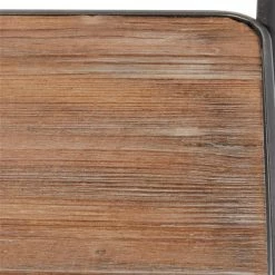 Best reviews of ⭐ Grayson Lane Black Metal Base with Wood Top Kitchen Cart (30-in x 20-in) 💯 -GRAYSON LANE Sales 2022 330945499 AlternateImage3 l